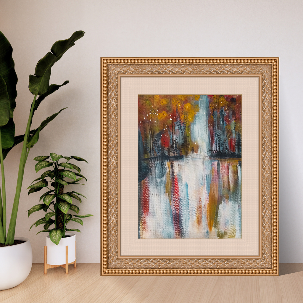 Autumn Reflections Abstract Art/Original Art work