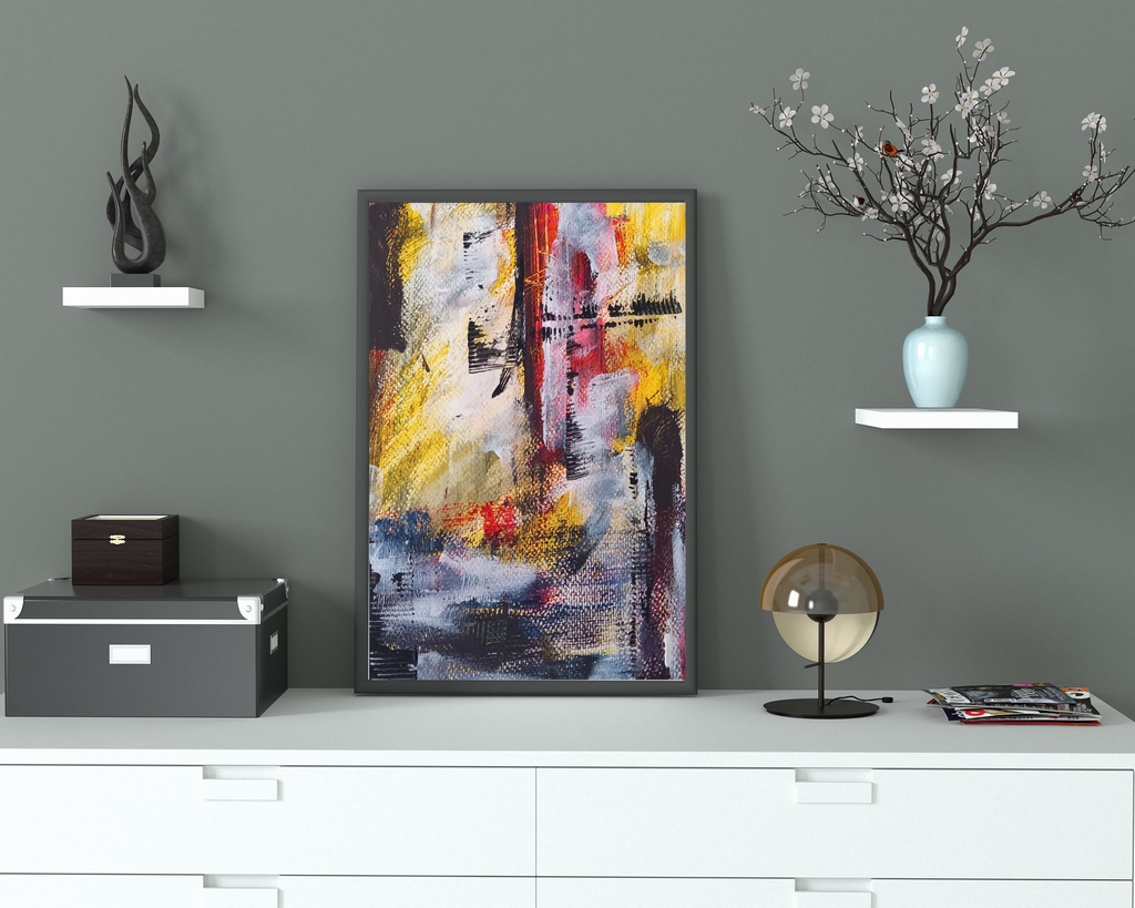 Original Abstract Art work/Acrylic paint