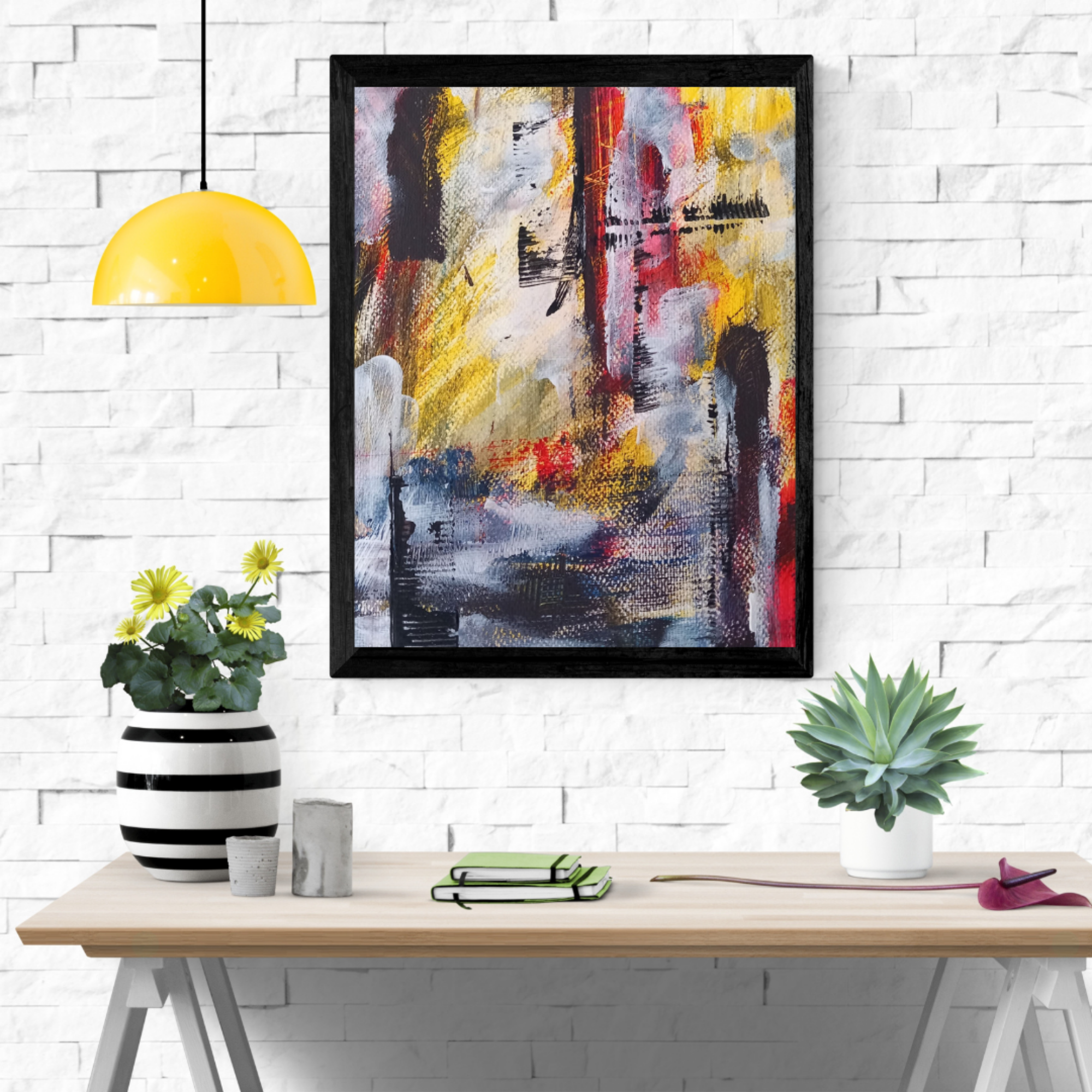 Original Abstract Art work/Acrylic paint