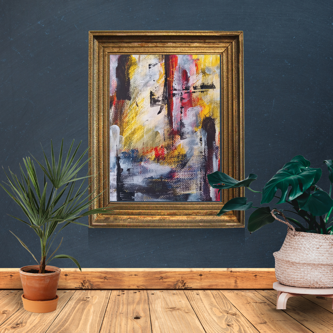 Original Abstract Art work/Acrylic paint