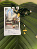 Olive Garden of Faith Rosary – Dark Green/Holy Rosary/Catholic Rosary/Prayer Beads