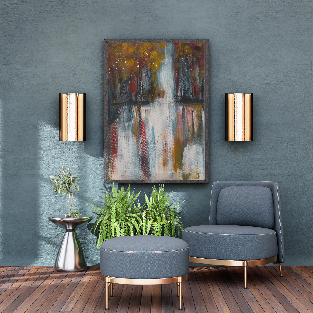 Autumn Reflections Abstract Art/Original Art work